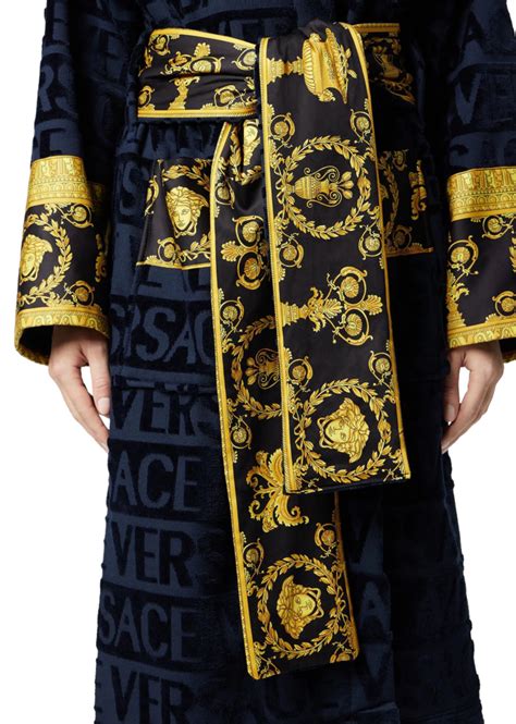 peignoir homme versace